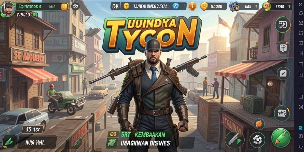 Tampilan menarik dari gameplay 5RT yang menantang dan interaktif.