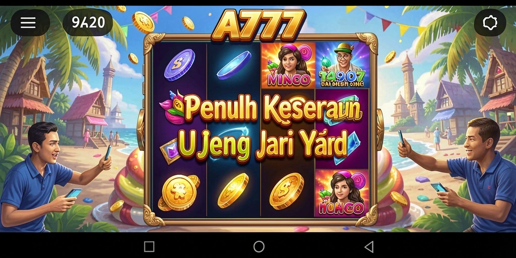 Tampilan permainan Slot A7777 yang memukau dan mengasyikkan.