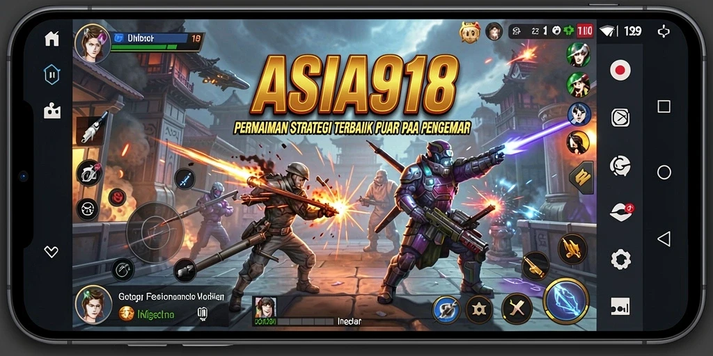 Tampilan gameplay ASIA918 menampilkan strategi mendalam dalam pertempuran.