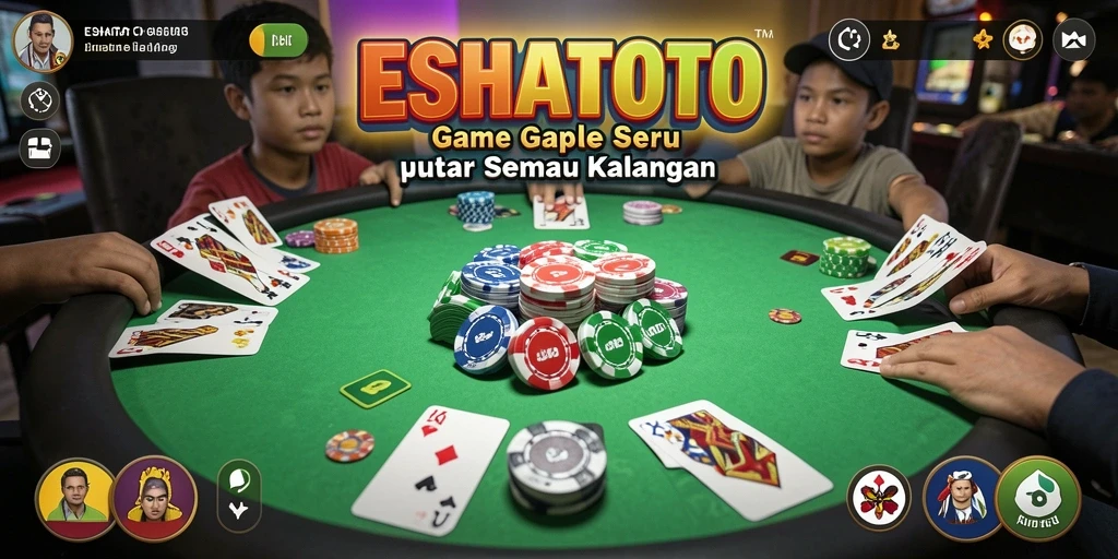 Tampilan gameplay ESHATOTO yang seru dan interaktif.