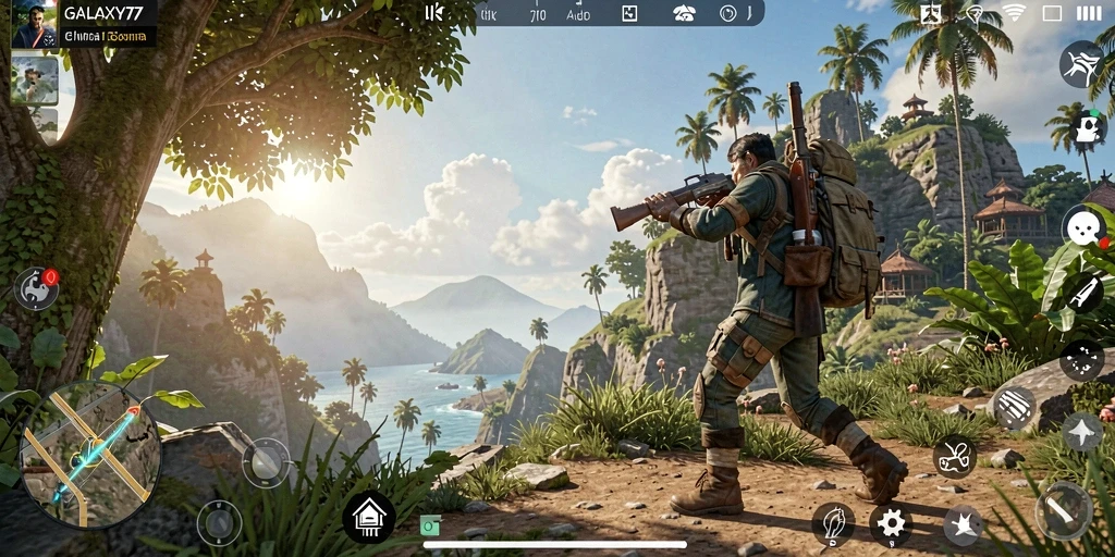 Tampilan gameplay yang menakjubkan dalam dunia Open World.