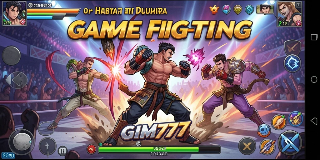 Tampilan gameplay GIM777 yang menegangkan dan memukau.