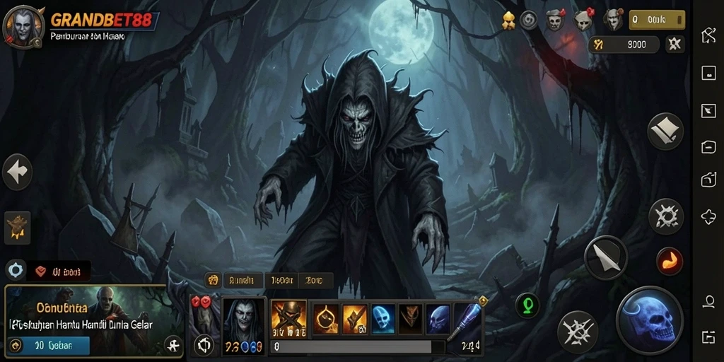 Gameplay yang menegangkan dan atmosfer menyeramkan di GRANDBET88.
