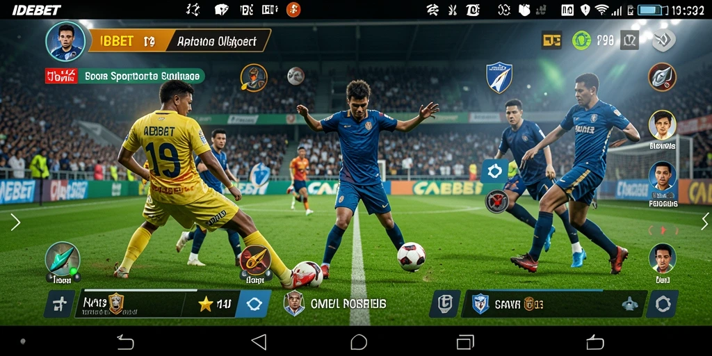 Tampilan gameplay IDEBET saat bertaruh di berbagai cabang olahraga.