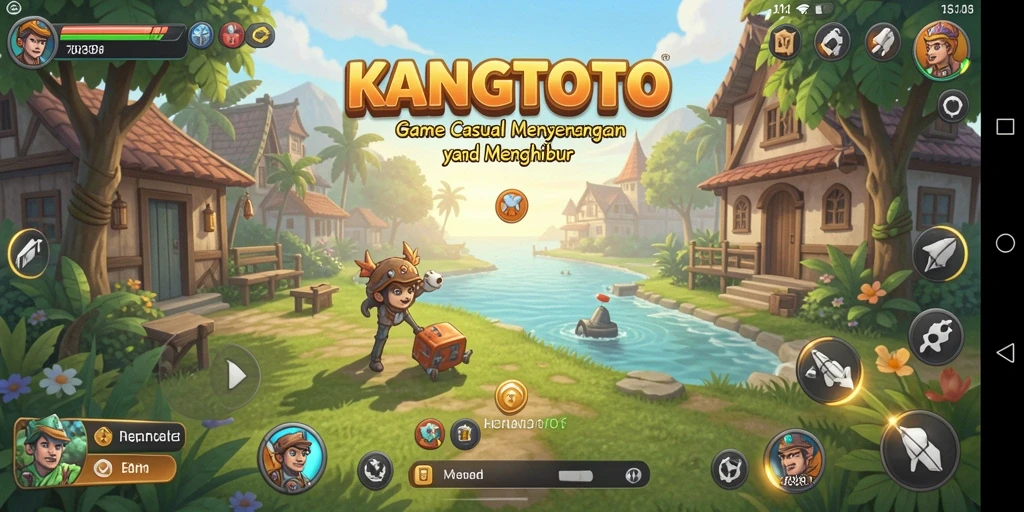 Screenshot gameplay KANGTOTO yang menampilkan level seru dan menarik.