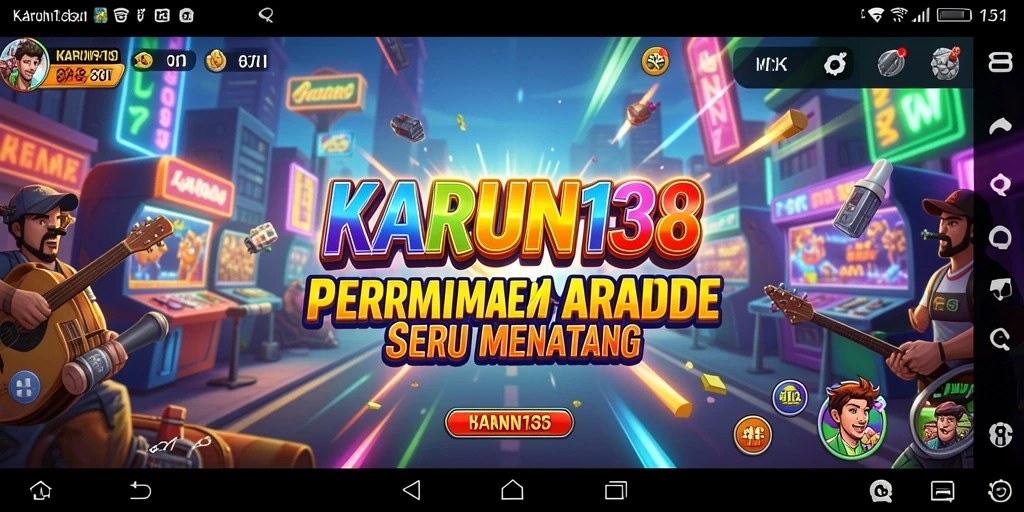 Screenshot menampilkan gameplay seru dari KARUN138.