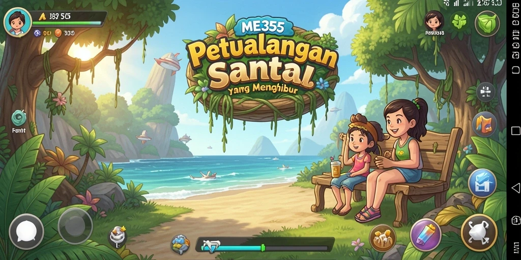 Tampilan gameplay yang menarik dalam ME355, penuh warna dan keseruan.