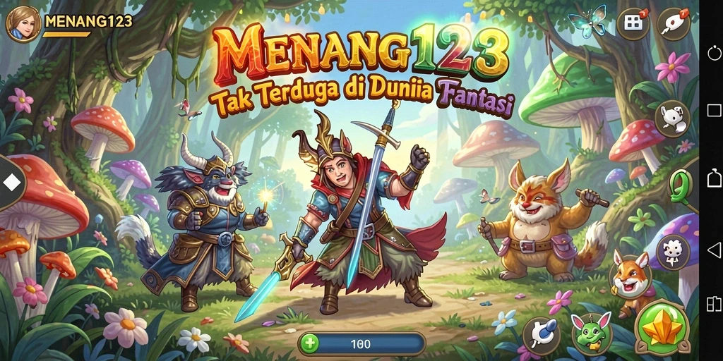 Screenshot MENANG123 menampilkan gameplay petualangan yang seru.