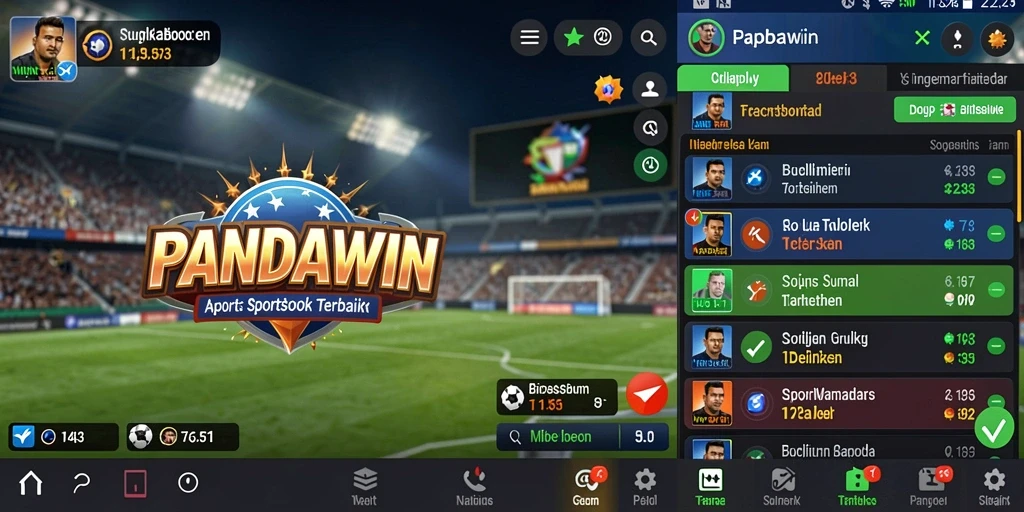 Tangkapan layar gameplay PANDAWIN yang menampilkan fitur taruhan yang menarik.