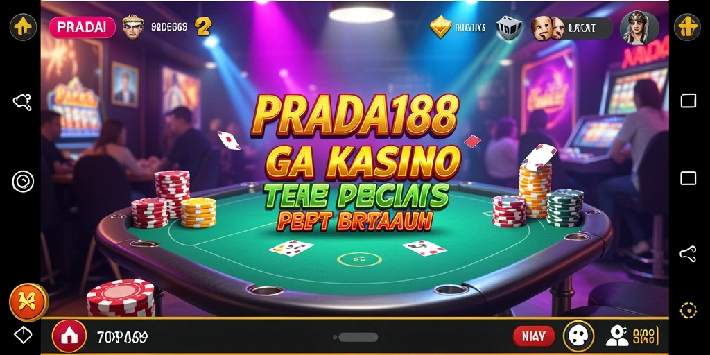 Screenshot utama PRADA188 menampilkan gameplay slot yang menarik dan menantang.