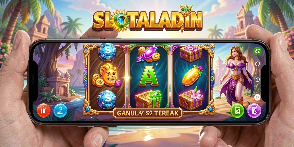 Screenshot utama SLOTALADIN menampilkan pengalaman gameplay slot yang menarik.