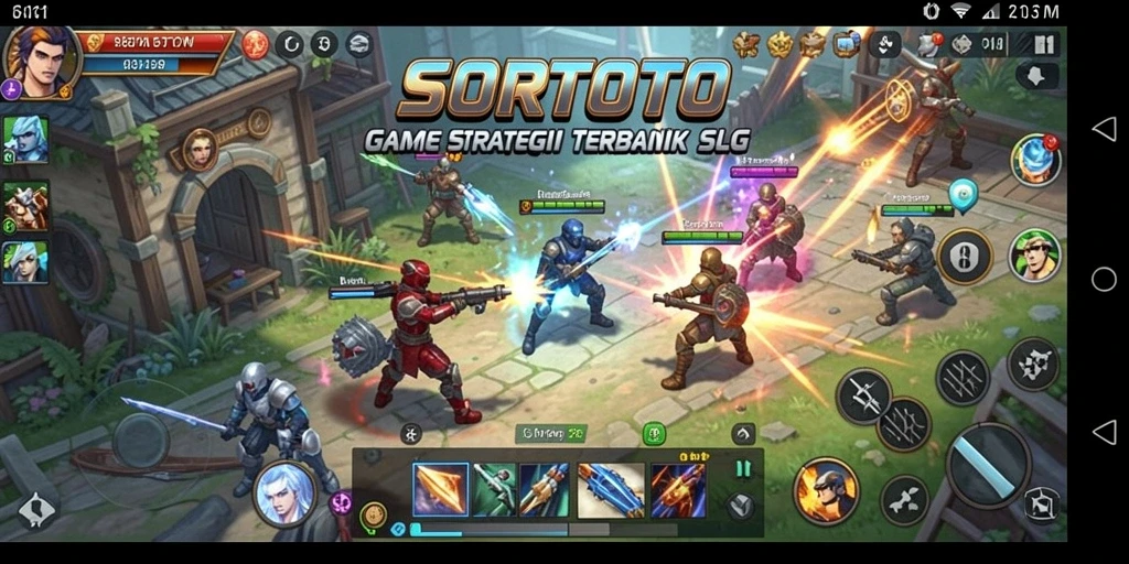 Tampilan gameplay SORTOTO yang menarik dan strategis.