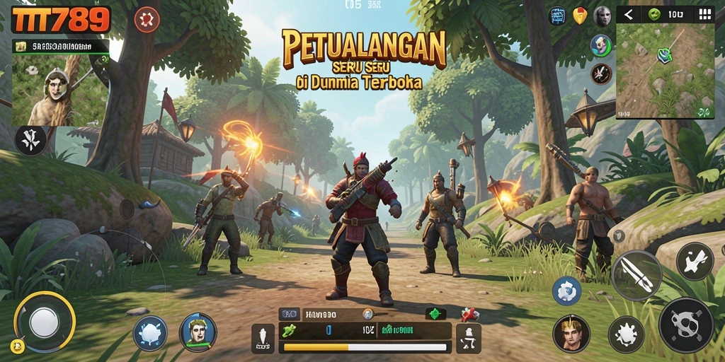 Tampilan gameplay TT789 dalam dunia terbuka yang menakjubkan.