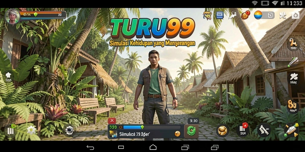 Tampilan gameplay TURU99 yang menarik dan interaktif.